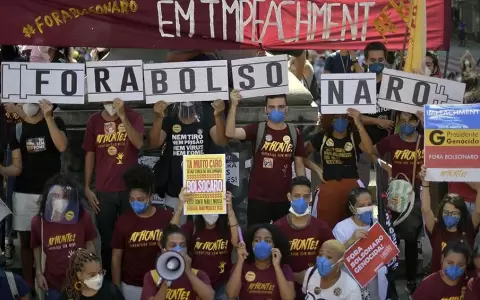 La oposici�n volver� a las calles para pedir la salida de Bolsonaro