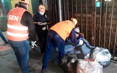 Albergue de la SEN recibi� a 20 personas en situaci�n de calle