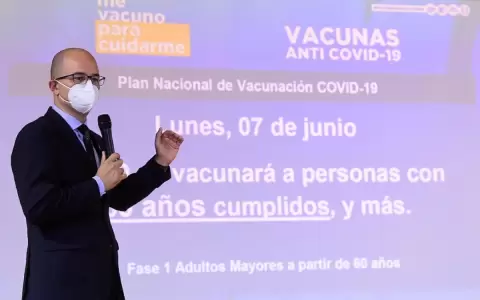 Salud baja el rango a 60 a�os para acceder a vacuna anticovid
