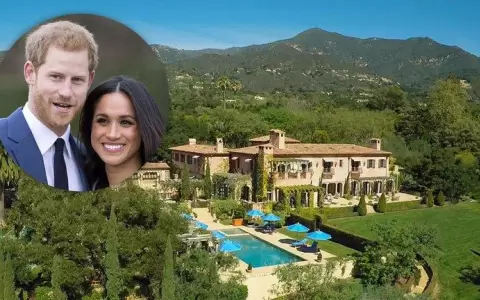 Hallaron restos humanos a metros de la mansi�n de Meghan Markle y el pr�ncipe Harry en California