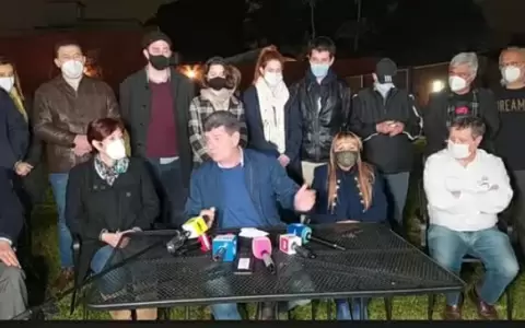 Alegre anunci� que trabajar� por la uni�n del PLRA