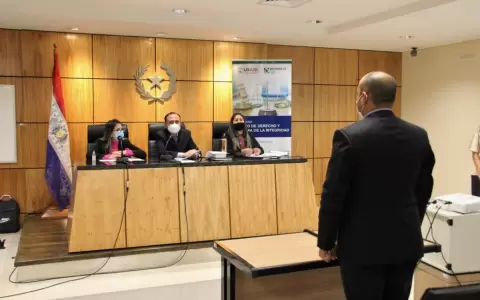 Realizan simulacro de juicios orales en guaran� e instan a incluirlo en sistema de justicia