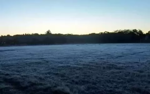 Boquer�n registr� la temperatura m�s baja con -7,3�C