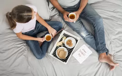Desayuno de campeones para compartir con pap�