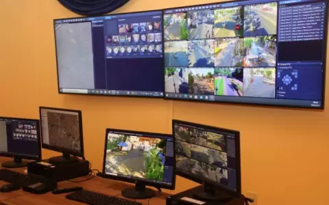 Autoridades habilitaron tercer centro de monitoreo policial y c�maras del Sistema 911