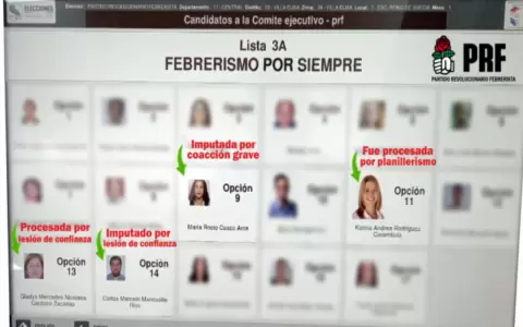 Internas de febreristas plagadas de imputados, investigados y procesados.