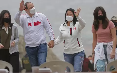 Per�: Ventaja m�nima de Keiko Fujimori sobre Pedro Castillo seg�n boca de urna