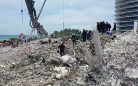 Tragedia en Miami: sin esperanzas de hallar m�s sobrevivientes, suspendieron tareas de rescate