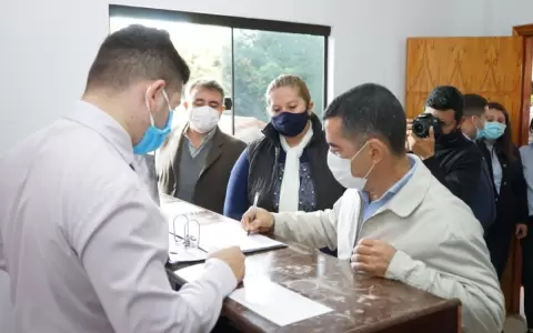 H�ctor Lesme inscribi� su candidatura a la Intendencia de �emby