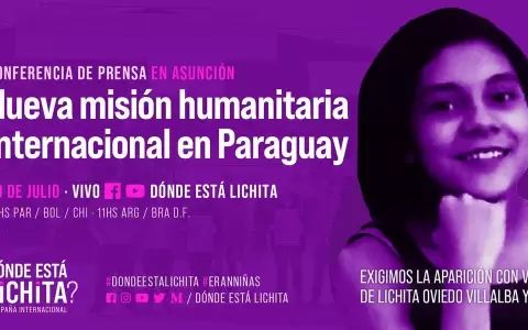 �D�nde est� Lichita?: Dar�n inicio a Misi�n Humanitaria a Paraguay