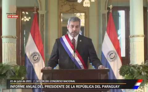 Informe de Mario Abdo indica que se "gestionan" m�s 10 millones de vacunas