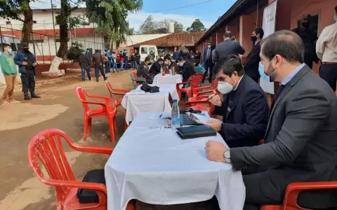Verificaron situaci�n procesal de internos en penal de Ciudad del Este