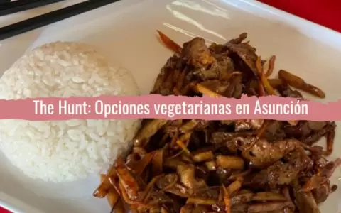The Hunt: opciones vegetarianas en Asunci�n