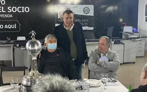 Cena conmemorativa por los 42 a�os de la primera Libertadores
