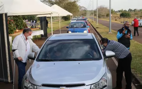 Salud P�blica habilita autovac en Costanera de Hernandarias con apoyo de Itaipu