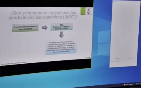 TSJE ense�a c�mo presentar declaraci�n jurada a candidatos