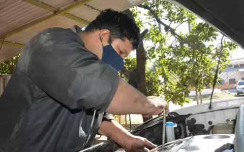 Tiene vocaci�n de mec�nico automotriz y busca reinsertarse a la sociedad