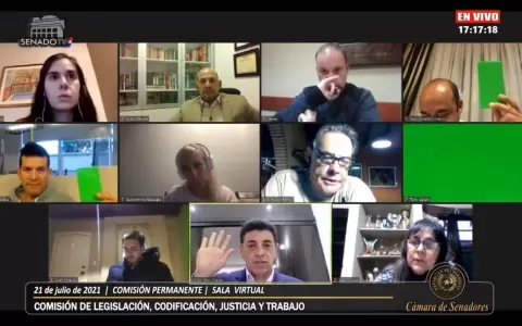 Comisi�n del Senado decidi� postergar estudio de ley que crea Comisi�n antisecuestro