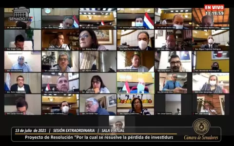 Operaci�n blanqueo: Senado manda al archivo tres pedidos de p�rdida de investidura