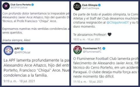 El mundo del f�tbol expresa sus condolencias a Francisco Arce