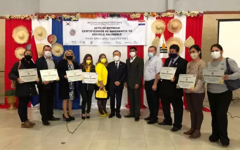 Escuelas de Limpio reciben certificaci�n por adecuarse a pr�cticas saludables