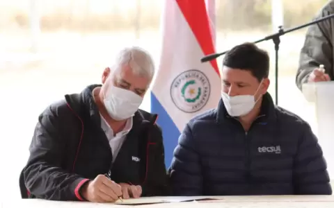 El MOPC firma contratos e inicia oficialmente las obras de la Ruta de la Leche