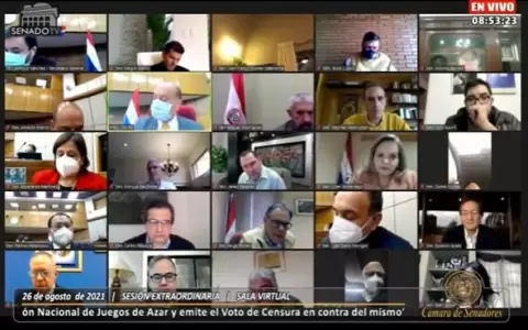 Por falta de quorum, dejan sin tratamiento a voto censura contra presidente de Conajzar