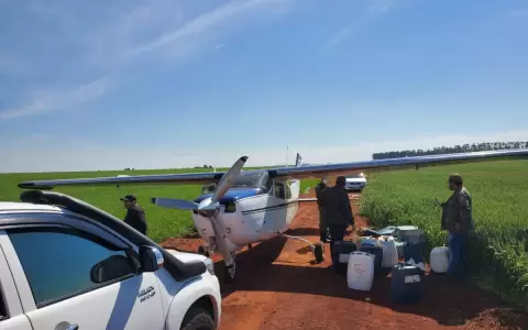 Alto Paran�: Cae avioneta boliviana con m�s de 200 kilos de supuesta coca�na