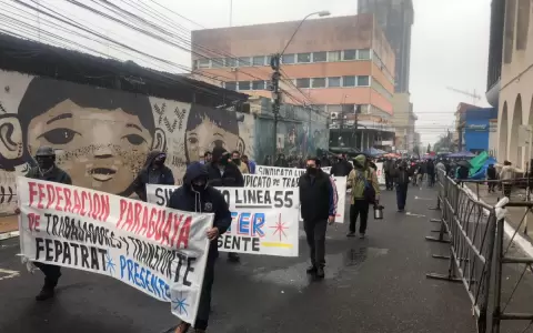 Campesinos empiezan a abandonar Asunci�n