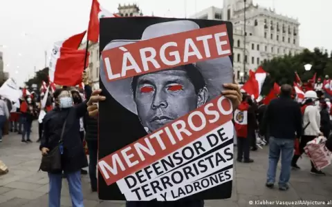 Castillo, el presidente peruano con mayor desaprobaci�n al iniciar mandato