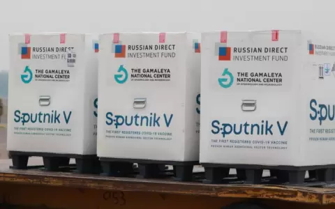 Arribaron 20.000 dosis del componente 2 de Sputnik V
