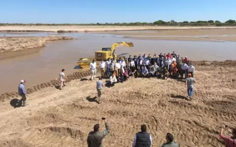 Chaco: Celebran entrada ininterrumpida de aguas en el Pilcomayo, pese a sequ�a