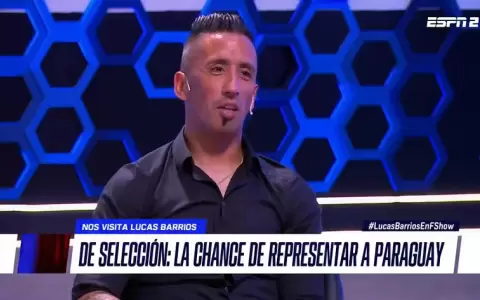 Lucas Barrios y su amor por Paraguay
