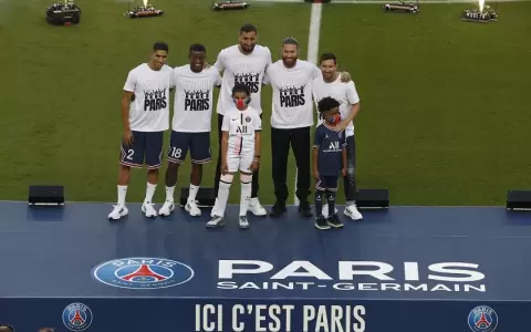 As� fue la presentaci�n de Lionel Messi en el Parque de los Pr�ncipes
