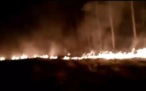 Santan� tampoco escapa al infierno de las llamas