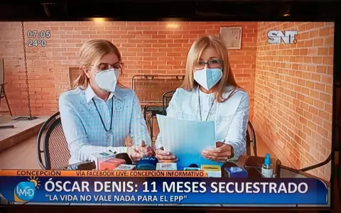 Hijas de �scar Denis lamentan inacci�n del Gobierno, a 11 meses del secuestro de su padre