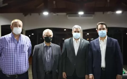 Alto Paran�: Abdo particip� de reuni�n estrat�gica binacional para el desarrollo pos pandemia