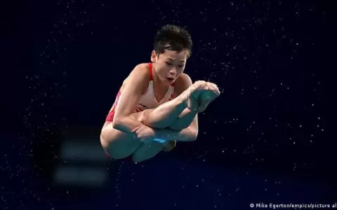 JJOO: Con solo 14 a�os, la china Quan Hongchan logra tres inmersiones perfectas y gana oro
