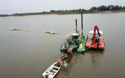 Se ejecutan los primeros pilotes para puente en obras de la Costanera Sur