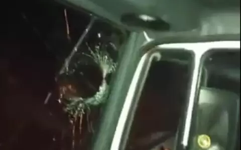 Camionero denunci� ataque por parte de manifestantes