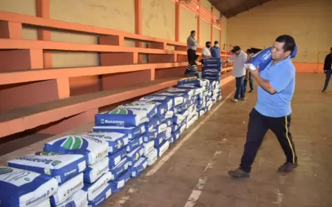 Plan de apoyo a peque�os productores de ma�z en San Cosme y Dami�n
