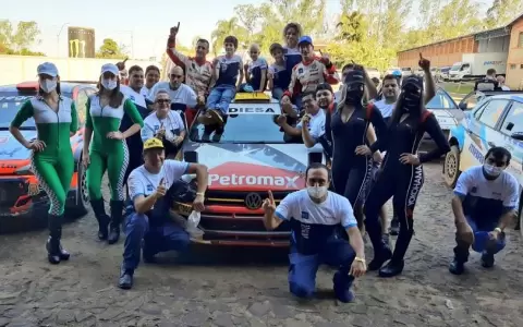 Regreso victorioso de Gustavo Saba en el Campeonato Nacional de Rally