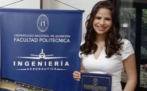 Primera ingeniera aeron�utica sue�a con dise�ar y construir aeronaves en Paraguay