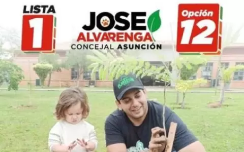 Senatur promociona a candidato a concejal en sus redes