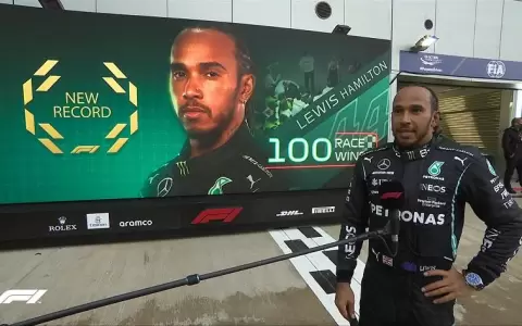 Lewis Hamilton obtiene su victoria 100 con el Gran Premio de Rusia