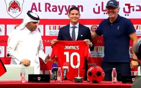 James Rodr�guez enfocado en Qatar