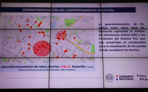 Polic�a identifica las zonas m�s peligrosas del �rea Metropolitana