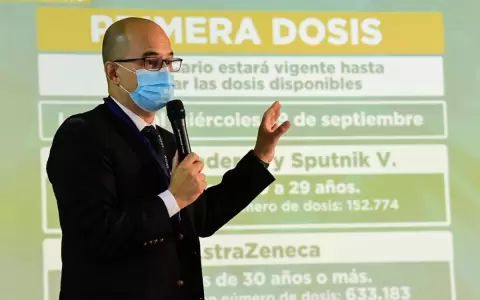 Salud libera vacunaci�n para mayores de 20 a�os hasta agotar disponibilidad