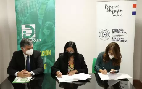 Instituto Desarrollo y la SPL se unen para fortalecer la diversidad ling��stica paraguaya