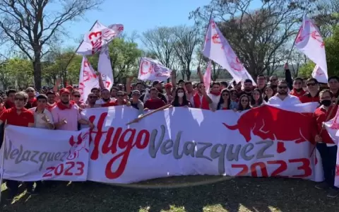 Campa�a Pol�tica: Hugo Vel�zquez llev� a toda su �barra� a Ybycu�